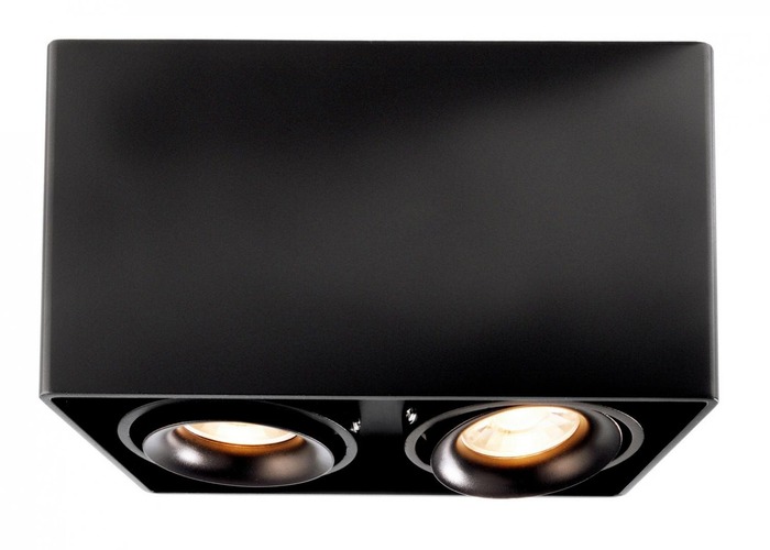 Bodová - IMPR 348005 Svítidlo stropní  Mona II 2x50W GU10 černá - LIGHT IMPRESSIONS - foto 1