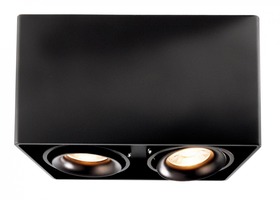 Bodová - IMPR 348005 Svítidlo stropní  Mona II 2x50W GU10 černá - LIGHT IMPRESSIONS