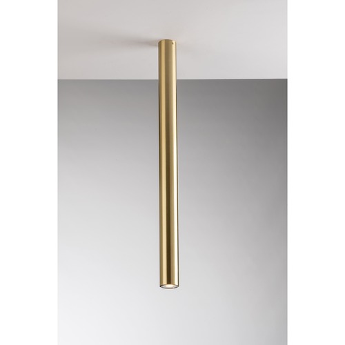 Downlight - FAN I-FLUKE-PL75 ORO Stropní svítidlo Fluke, kruhové, zlaté, 1 x GU10, 5,5 x 5,5 x 75 cm - FANEUROPE - foto 1
