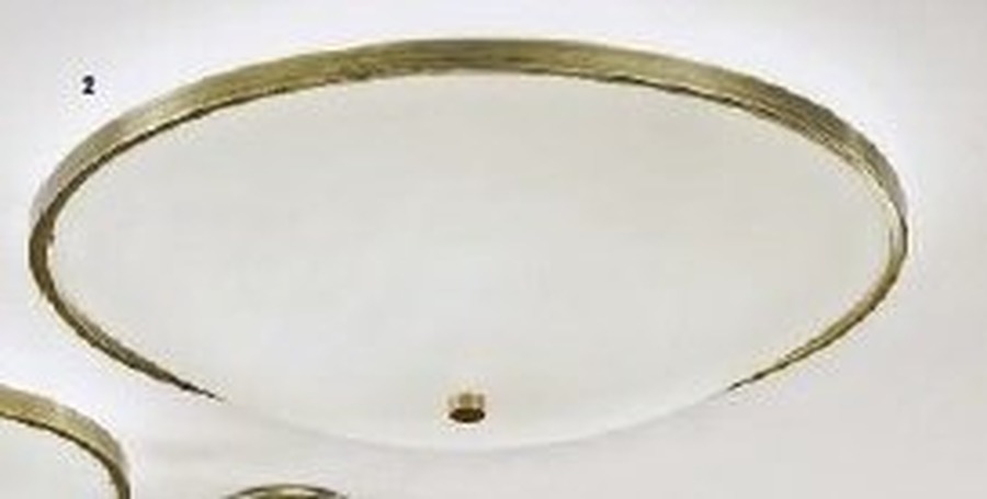 Kruhová - OR DL 7-531/56 PATI Stropní svítidlo 5x60W E27 patina/sklo, průměr 56,5cm - ORION - foto 1