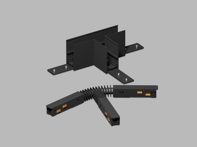 Lišty - Lišty svítidlo MAG II T-CONNECTOR, B DALI, DALI - foto 1