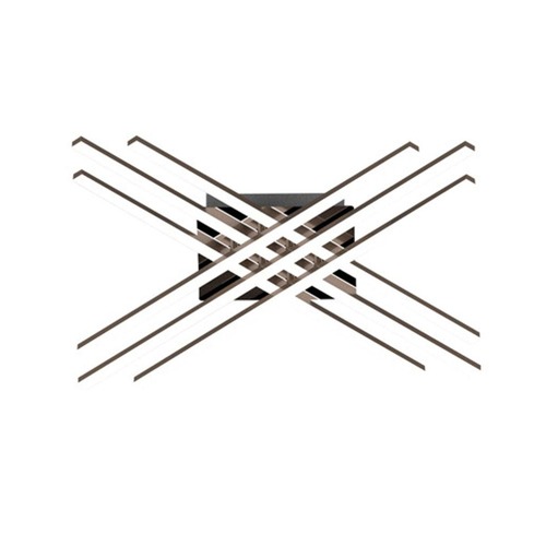 Dekorativní - ZUMA 003064-001279 Stropní svítidlo CROSS PL99829-6 - ZUMALINE - foto 1