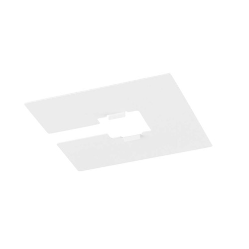 Lišty a příslušenství - LA 1008148 1~ SYSTEM kryt, D: 10 Š: 10 cm, bílý - BIG WHITE (SLV) - foto 1