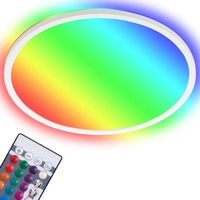 Kruhová - BRILO 7092-416 Slim svítidlo LED panel, pr. 29,3 cm, 1850 lm, 15 W, bílé - BRILO