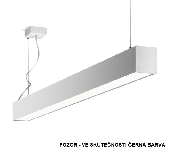 Podélná - HAL 08-501K-20GEE/840, B Svítidlo závěsné LINA80 LED modul 36,1W 4470lm 4000K (08-501K-20GEE/840, B) černé (bez závěs.lanka) - HALLA
 - HALLA - foto 1