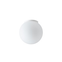 Kruhová - OS STY61725 STYX 2 stropní/nástěnné skleněné svítidlo bílá IP65 4000 K 8W LED - OSMONT
