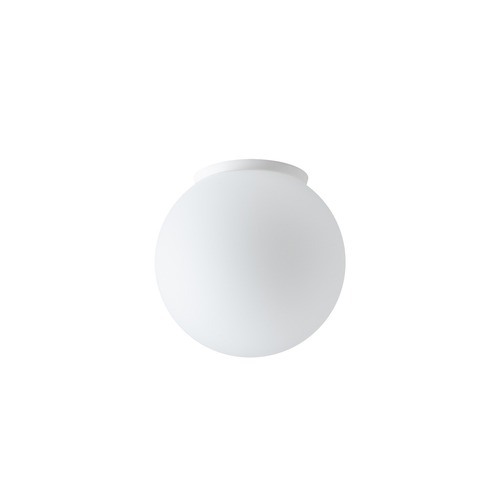 Kruhová - OS STY61725 STYX 2 stropní/nástěnné skleněné svítidlo bílá IP65 4000 K 8W LED - OSMONT - foto 1