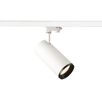 Svítidla - LA 1004278 3~ NUMINOS® PHASE L 3fázové systémové svítidlo bílá/černá 3000 K 24° - BIG WHITE (SLV)