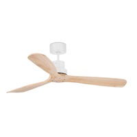 Ventilátory - FARO 33561DC LANTAU L stropní ventilátor, bílá/borovice s DC motorem - FARO