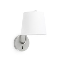Dekorativní - FARO 29328 BERNI nástěnná lampa, nikl - FARO