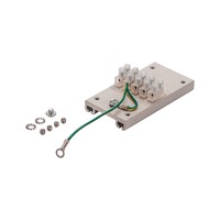 Úchyty a držáky pro Al profily - LA 1004904 GRAZIA 60 feeder sada - BIG WHITE (SLV)