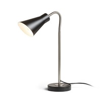 Stolní lampy pracovní - RED R13906 ANIKA stolní matná černá matný nikl 230V E27 40W - RED - DESIGN RENDL