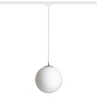 Svítidla - RED R13969 LUNA 30 pro tříokr. lištu opálové sklo/chrom 230V E27 15W - RED - DESIGN RENDL