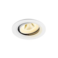 Kruhová - LA 1009677 NUMINOS® MOVE M Stropní vestavné svítidlo, 3000 K, 20°, IP20, kulaté, bílé - BIG WHITE (SLV)
