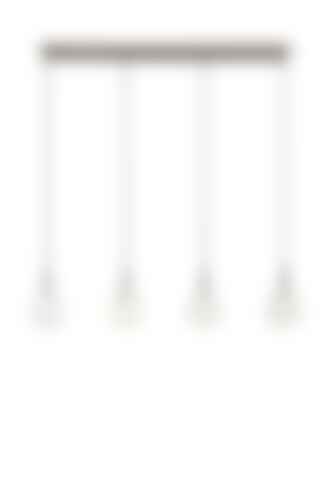 Vícečetná - FAN I-ERIS-S4 Závěsné svítidlo Eris bílá + hnědá, 4 x E14, 114 x 200 cm - FANEUROPE - foto 1