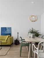 Koule - NV 9620123 Závěsné svítidlo OTTOLINE bílý kov přírodní dřevo E27 1x12W 230V IP20 bez žárovky - NOVA LUCE