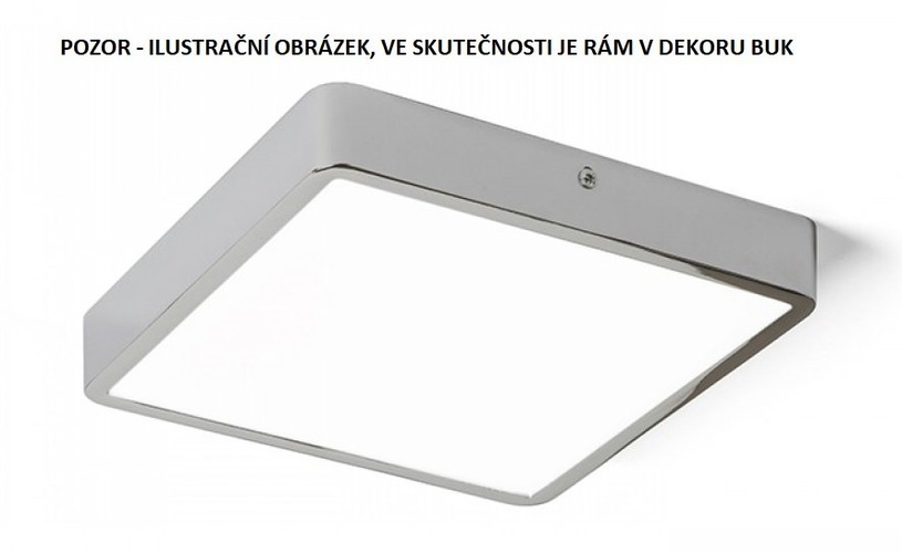Technická - RED R12819 // HUE SQ 22 stropní dekor buk 230V LED 24W 3000K - RED - DESIGN RENDL - foto 1