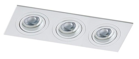 Hranatá - AZZ AZ2439 Caro 3 Square (white) - AZZARDO