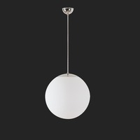 Nouzové osvětlení - OS ADR68843 ADRIA S3 závěsné skleněné svítidlo nerez leštěná / bílá IP40 4000 K 27W LED nouzové kombinované 1 h (původní kód OS 68843) - OSMONT