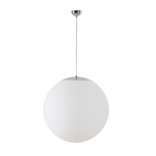 Koule - OS ADR53077 ADRIA S5 závěsné skleněné svítidlo nerez leštěná / bílá IP40 3x60W E27 (původní kód OS 53077) - OSMONT - foto 1