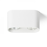 Downlight - RED R12732 MANTOVA II stropní matná bílá 230V GU10 2x35W - RED - DESIGN RENDL