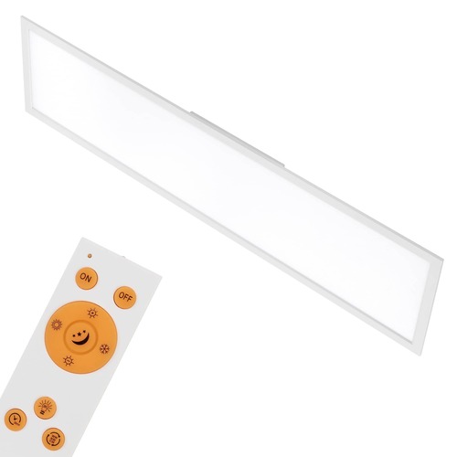 Hranatá - BRILO 7196-016 CCT svítidlo LED panel, 119,5 cm, 3800 lm, 36 W, bílé - BRILO - foto 1