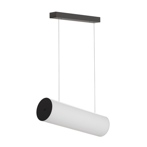 Válec - OS KUM70987 KUMA LE3 závěsné skleněné svítidlo černá / bílá IP20 4000 K 31W LED - OSMONT - foto 1