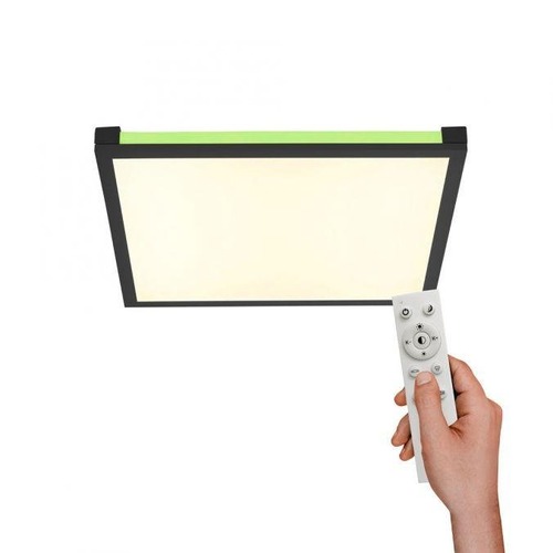 Hranatá - LD 11621-18 MARIO LED stropní svítidlo, černá, stmívatelné, dálkový ovladač, paměť 2700-5000K - LEUCHTEN DIREKT / JUST LIGHT - foto 1