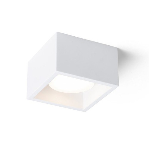 Sádrová - RED R14166 LOKA SQ přisazená sádrová 230V LED GX53 7W - RED - DESIGN RENDL - foto 1