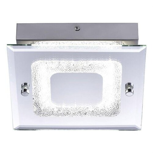 Hranatá - LD 11570-17 LISA LED stropní svítidlo chrom s reflektory s křišťálovým vzhledem 4000K - LEUCHTEN DIREKT / JUST LIGHT - foto 1