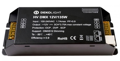 Stabilizované napětí - IMPR 843274 Napaječ HV DMX 12V max.135W - LIGHT IMPRESSIONS