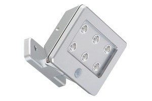 Reflektory - BRI 2276-061 LED venkovní svítidlo s čidlem 12 cm 6x0,06W 7lm titan - BRILONER