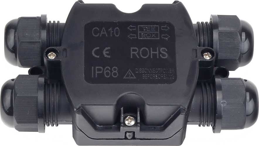 Spotřební materiál a příslušenství - Vodotesný box svorkovnice IP68 - Box Splitter 4 PCS - foto 1