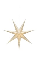 Interiérové dekorace - MAR 704420 Solvalla zlatá závěsná hvězda 75 cm - Markslöjd