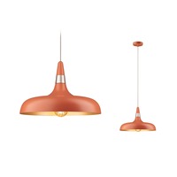 Kónická - P 77077 Závěsné svítidlo Juna Style E27 max. 20W broskvová stmívatelné kov - PAULMANN