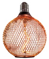 E27 - LED žárovka E27 2.5W COPPER - ZLATÉ SKLO