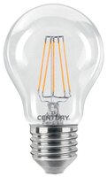 E27 - CEN ING3P-082727 LED FILAMENT HRUŠKA ČIRÁ 8W E27 2700K 1055Lm 360d 67x111mm IP20 - CENTURY