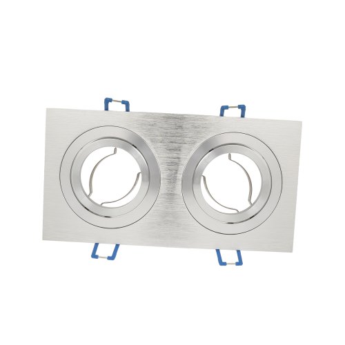 Vestavná bodová svítidla - Podhledový rámeček D10-2 hliník - foto 1