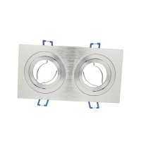 Vestavná bodová svítidla - Podhledový rámeček D10-2 hliník