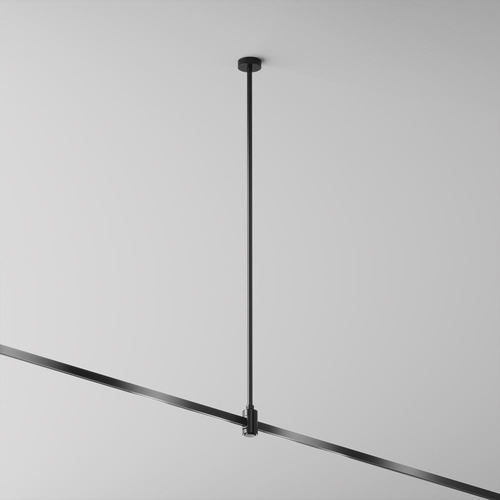 Lištové Magnetic Maytoni Flarity - M TRA159C-B1-B Upevnění ke stropu s napájením dlouhé 700 mm pro magnetickou lištu 24 V Flarity TRA159C-B1-B - MAYTONI - foto 1
