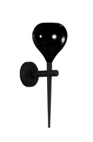 Dekorativní - AZZ AZ1074 Nástěnné svítidlo Aga wall (black/black) - AZZARDO