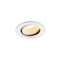 Kruhová - LA 1009356 NUMINOS® MOVE XS Stropní vestavné svítidlo, 3000 K, 40°, IP20, kulaté, bílé - BIG WHITE (SLV)