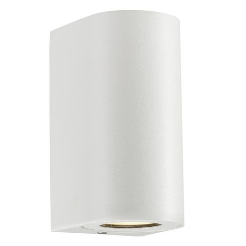 Nástěnná - NOR 49721001 Venkovní nástěnné svítidlo Canto Maxi 2 2x28W GU10 bílá čirá - NORDLUX - foto 1