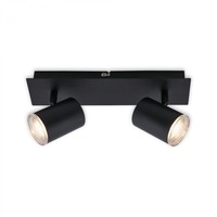 Koupelnová - BRI 2731-025 LED bodové svítidlo 29 cm 2xGU10 max. 5W černá - BRILONER
