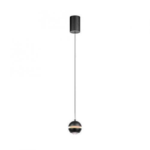 Subtilní - LD 14990-18 Kolekce Schöner Wohnen LED závěsné svítidlo LINI, černá, 1-ramenné, 3000K - JUST LIGHT - foto 1