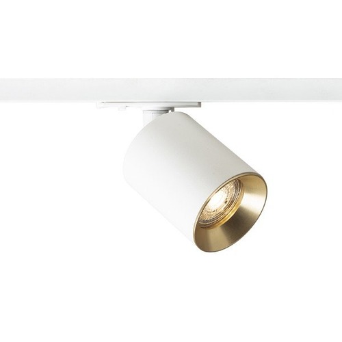 Svítidla - RED R13870 DARIO pro jednookr. lištu bílá česaná mosaz 230V GU10 9W - RED - DESIGN RENDL - foto 1