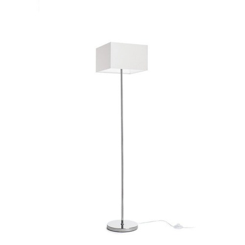 Stojací lampy - RED R14085 NYC/TEMPO 30/19 stojanová Polycotton bílá/chrom 230V E27 11W - RED - DESIGN RENDL - foto 1