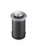 Zapuštěná - NV 9203111 Venkovní zapuštěné svítidlo do země BANG nikl satén hliník LED 1W 3000K IP67 100-240V 42st. vč. driveru - NOVA LUCE