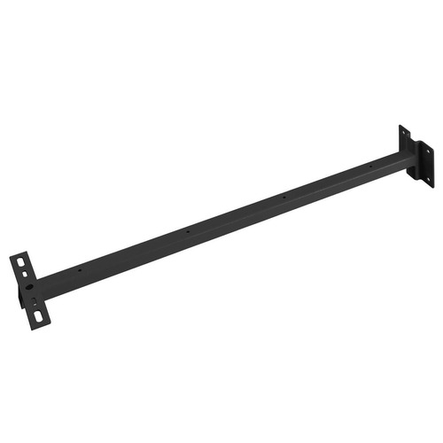 Příslušenství - LA 234350 03/24 Nástěnný držák pro venkovní nosník a reflektor MILOX, černý, 80 cm - BIG WHITE (SLV) - foto 1