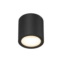Kruhová - LA 1004666 OCULUS CL vnitřní LED nástěnné a stropní přisazené svítidlo černé DIM-TO-WARM 2000–3000 K - BIG WHITE (SLV)